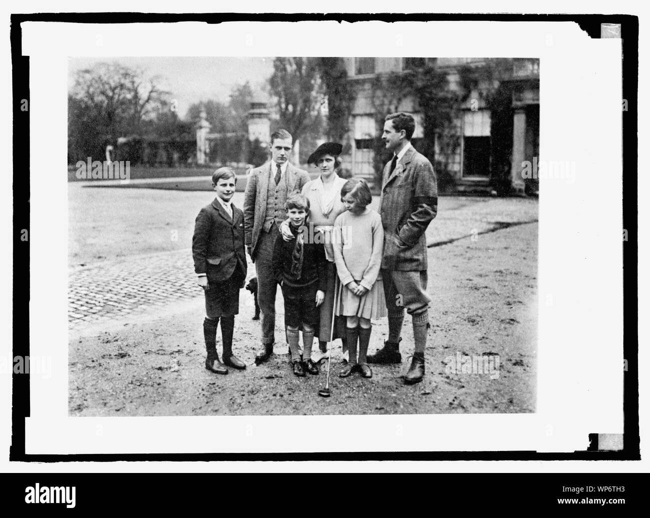 Signora Nancy Astor & gruppo Foto Stock