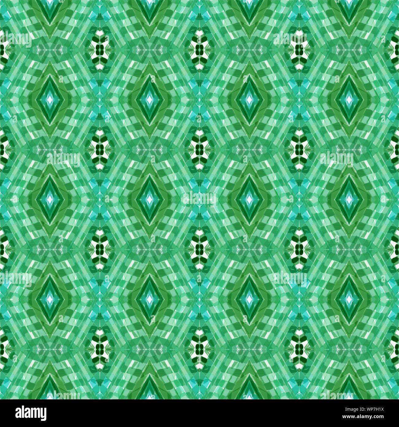 Seamless modello di ripetizione con supporto di mare verde, grigio chiaro e medie aqua marine colori. può essere utilizzata per disegni carta, poster, carta da parati e textur Foto Stock