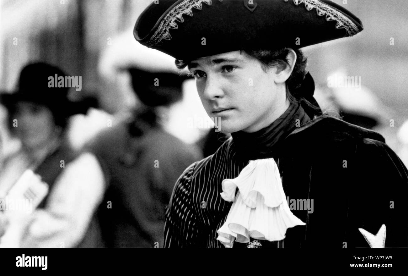 Henry Thomas, sul set del film "Valmont', foto di Jaromír Komarek, Orion foto, 1989 Foto Stock