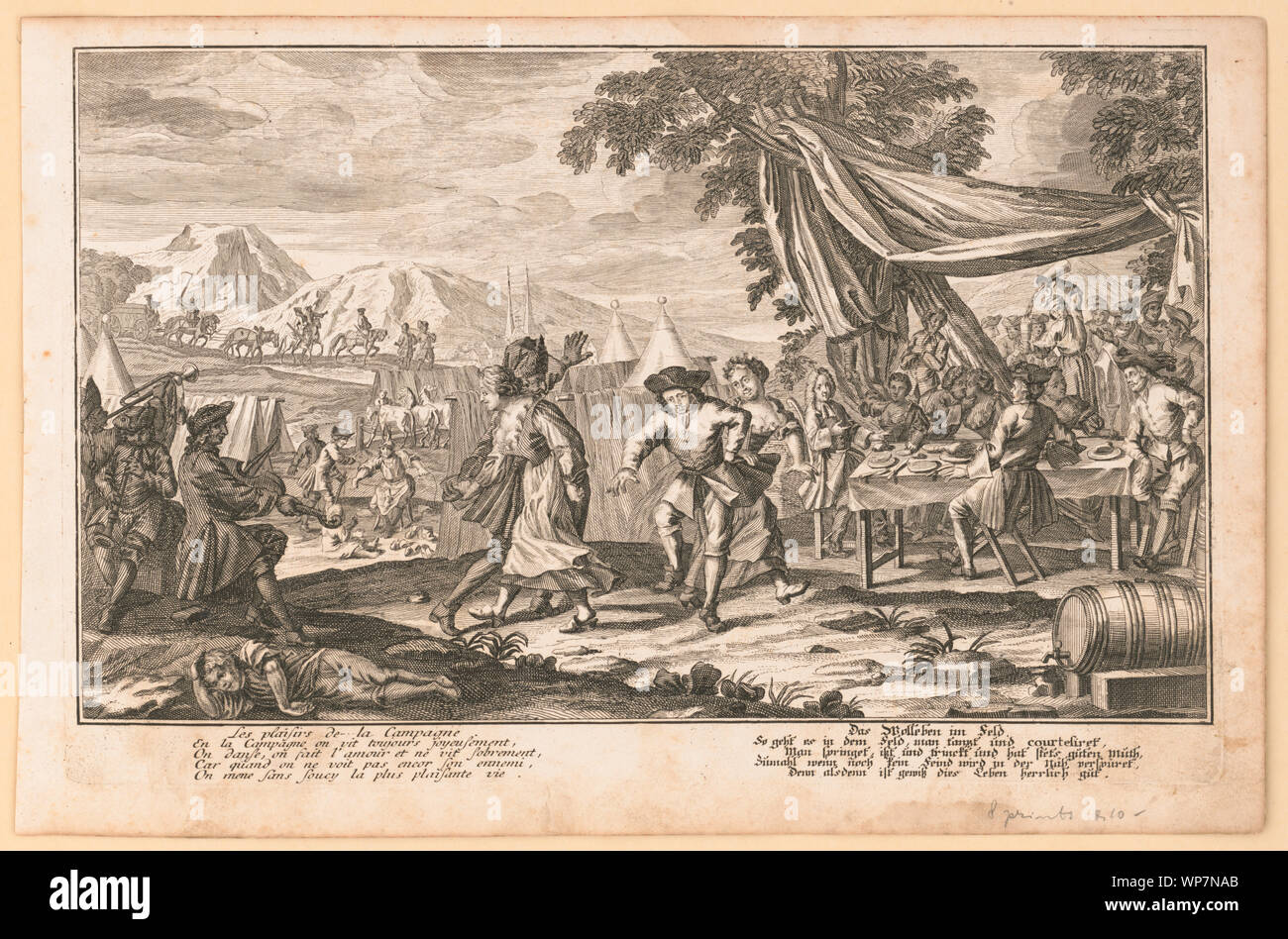 Les Plaisirs de la Campagne Foto Stock