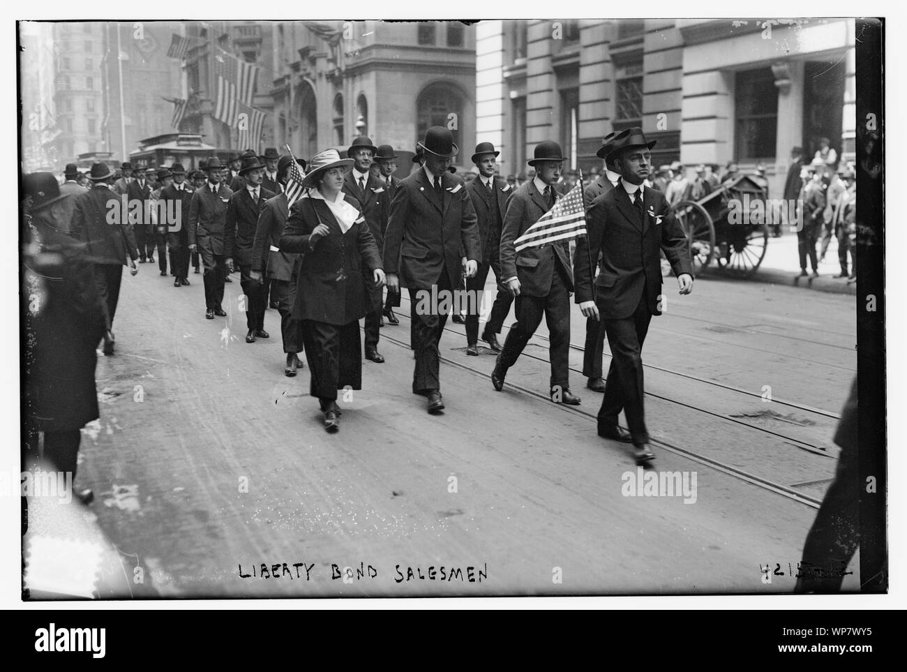 Liberty Bond venditore Foto Stock