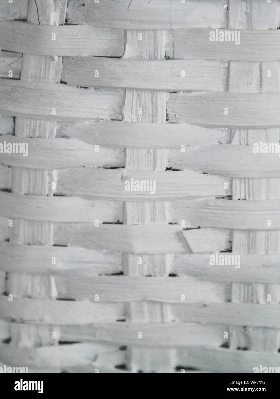 Dettaglio di un bianco texture di legno Foto Stock