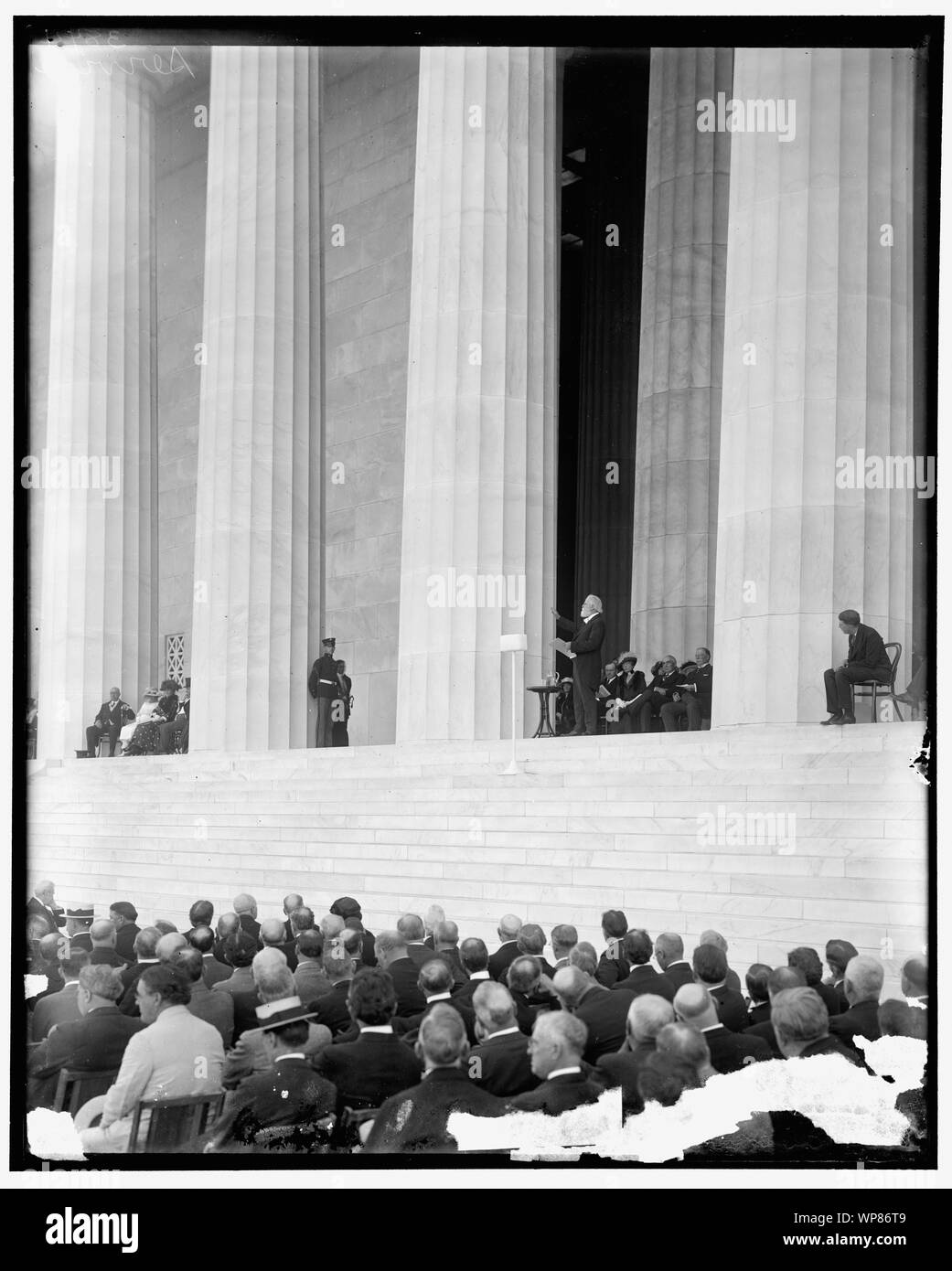 Lincoln Memorial dedizione, 30 maggio 1922 Foto Stock