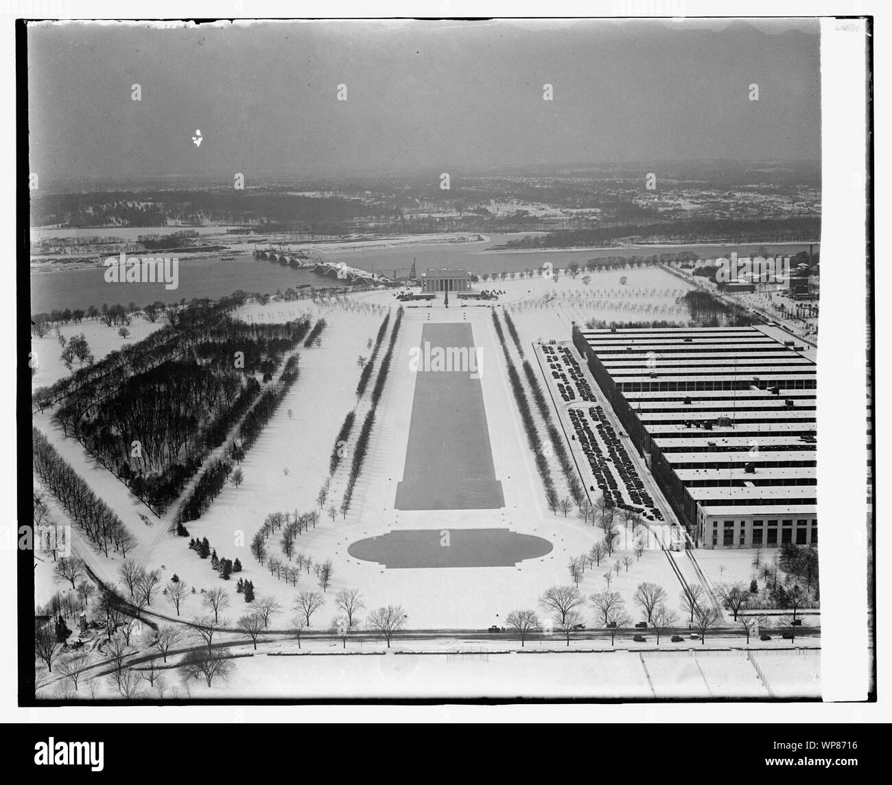 Il Lincoln Memorial, 2/21/29 Foto Stock