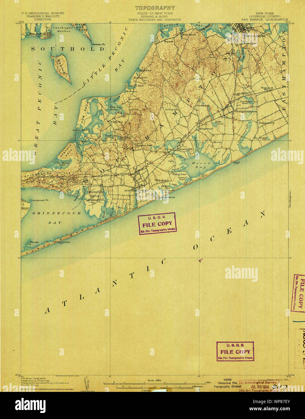 Mappa di sag harbor immagini e fotografie stock ad alta risoluzione Alamy