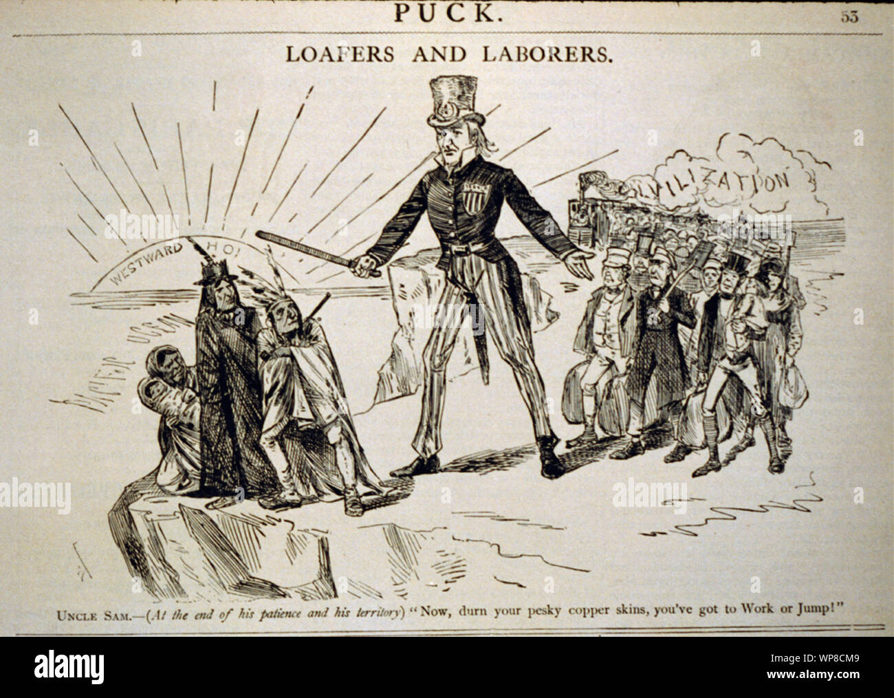 Mocassini e operai Foto Stock