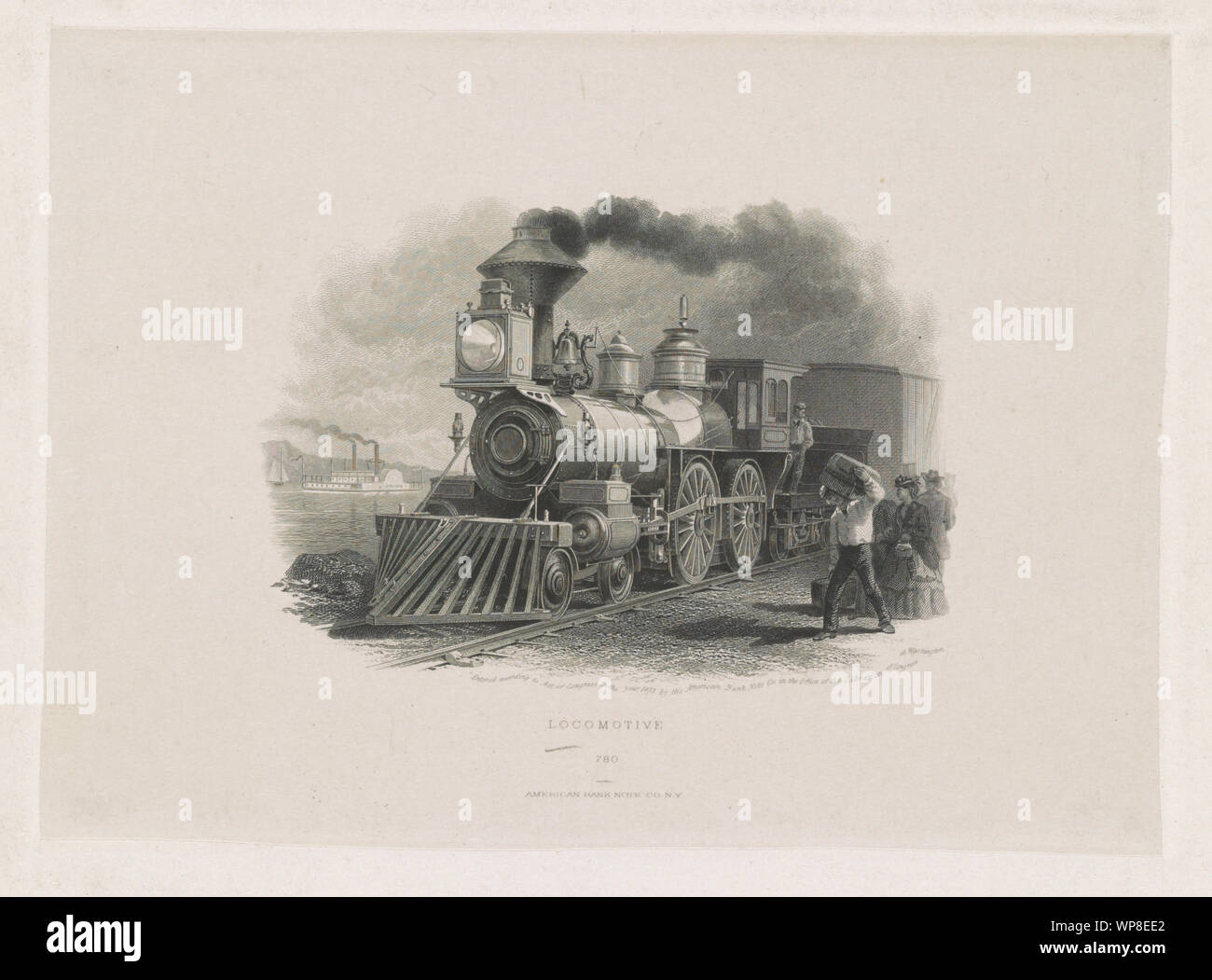 Locomotiva Foto Stock