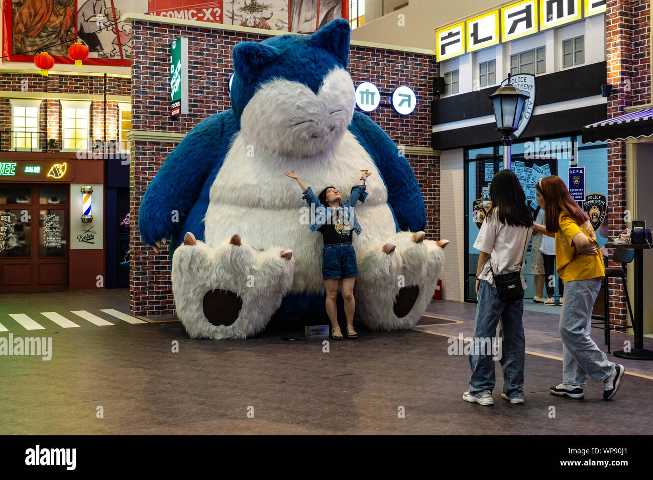Pokemon mostra a Shenzhen, Cina Foto Stock