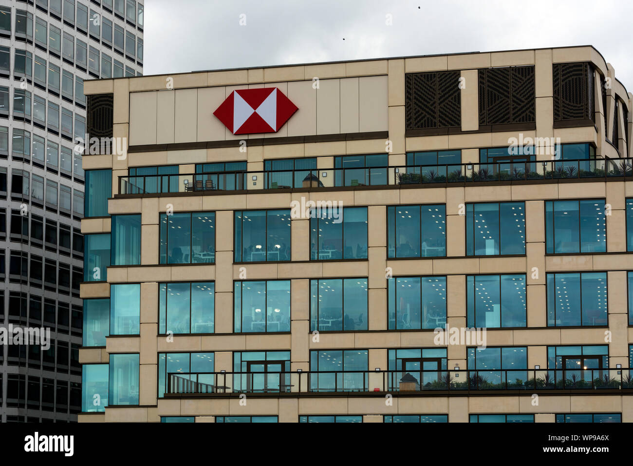 HSBC Building, un centenario Square, Birmingham, West Midlands, England, Regno Unito Foto Stock