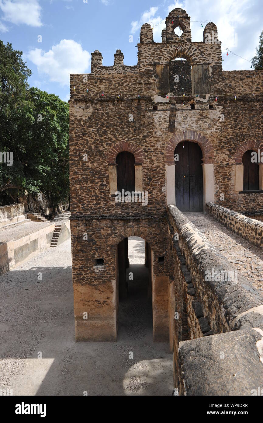 Il bagno di Fasilides di Gondar Foto Stock