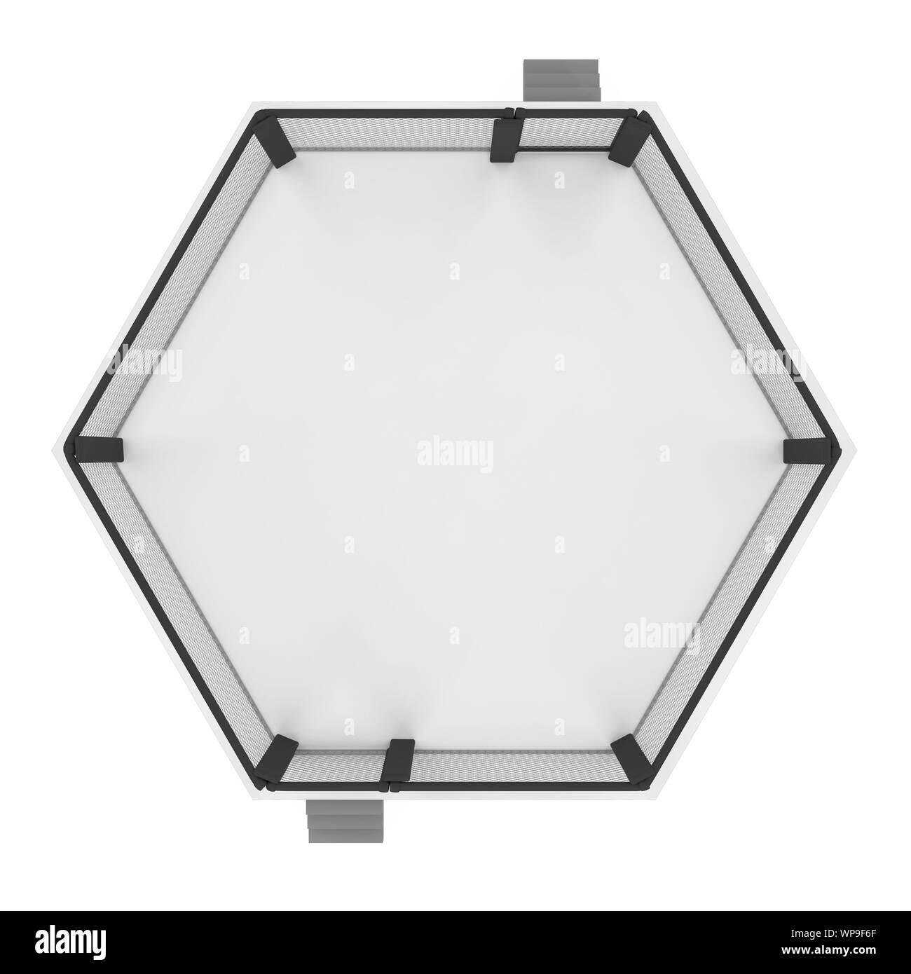 Lotta MMA cage Arena isolato Foto Stock