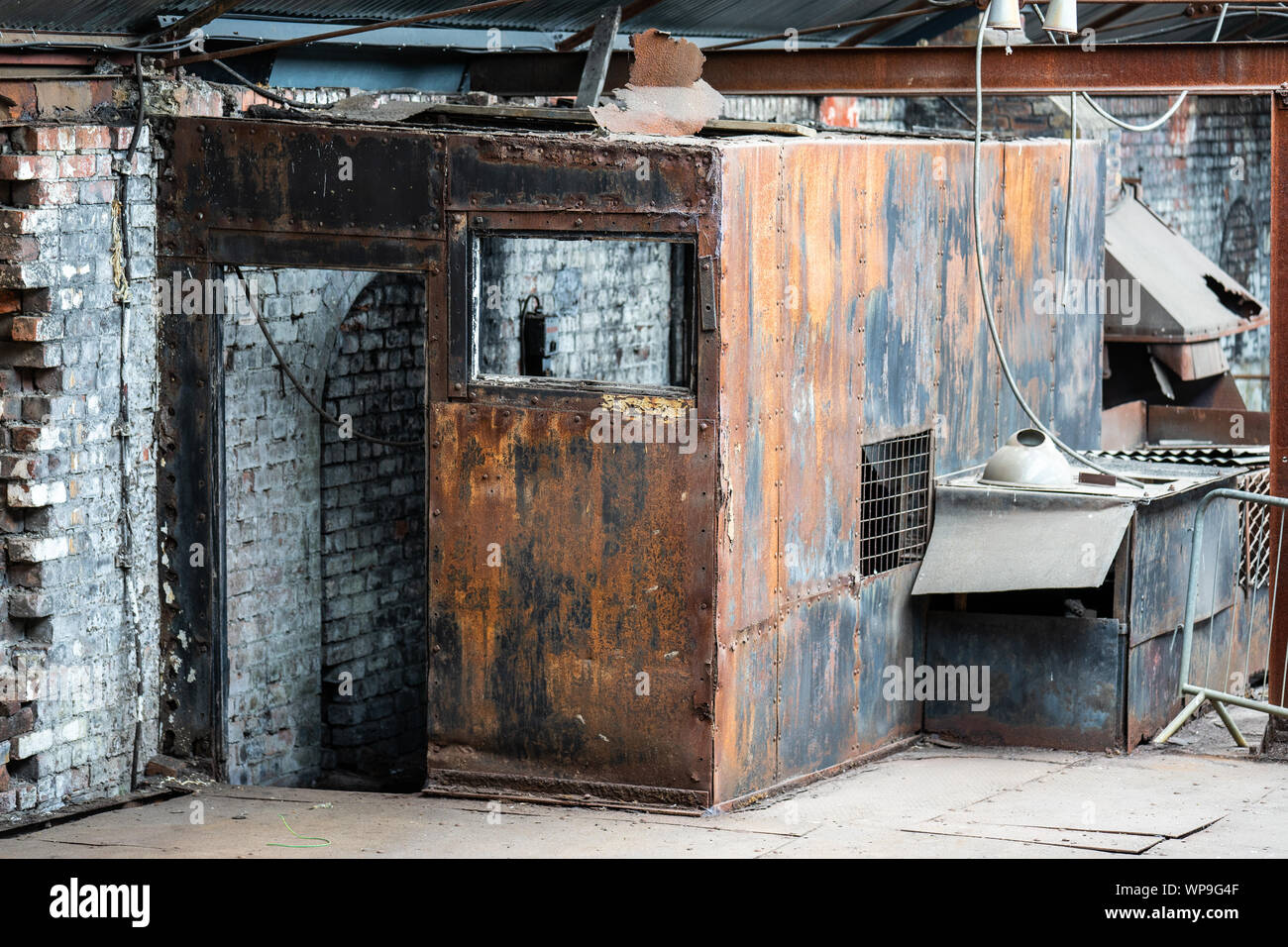 La National Mining Museum in Scozia è stata creata nel 1984 per preservare la superficie fisica rimane di Lady Victoria Colliery presso Newtongrange Foto Stock