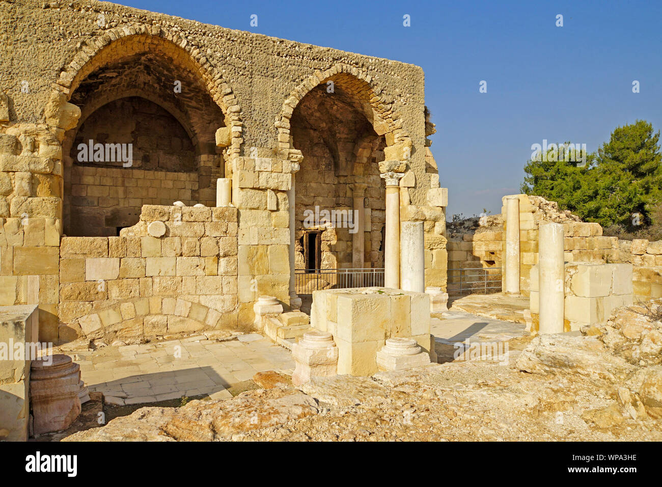 Beit Guvrin-Maresha National Park è un parco nazionale nella zona centrale di Israele, 13 chilometri da Kiryat Gat, che racchiude i resti di Maresha, uno degli i Foto Stock