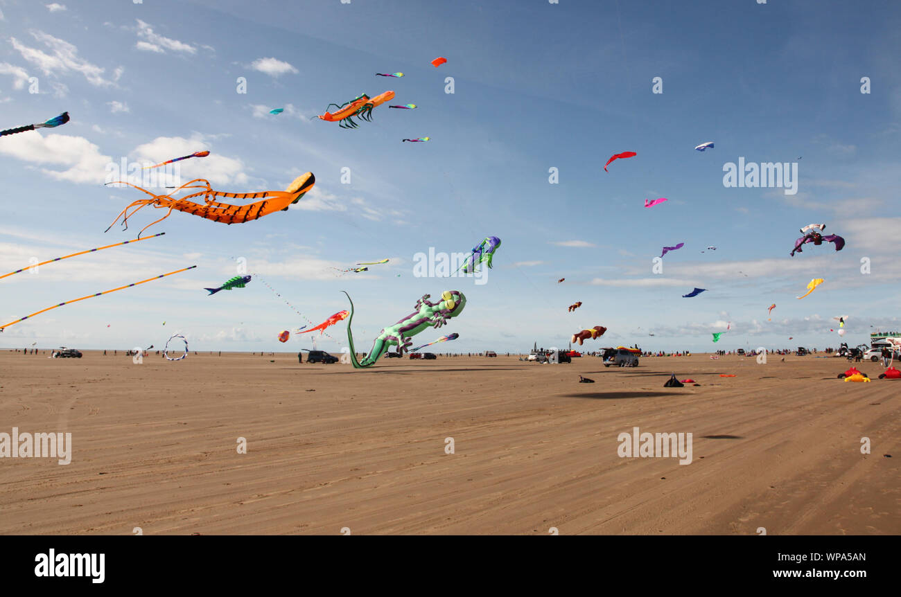 St Anne's sul mare, Inghilterra, 7 settembre 2019. Il kite annuale festival volanti © Ged Noonan/Alamy Foto Stock