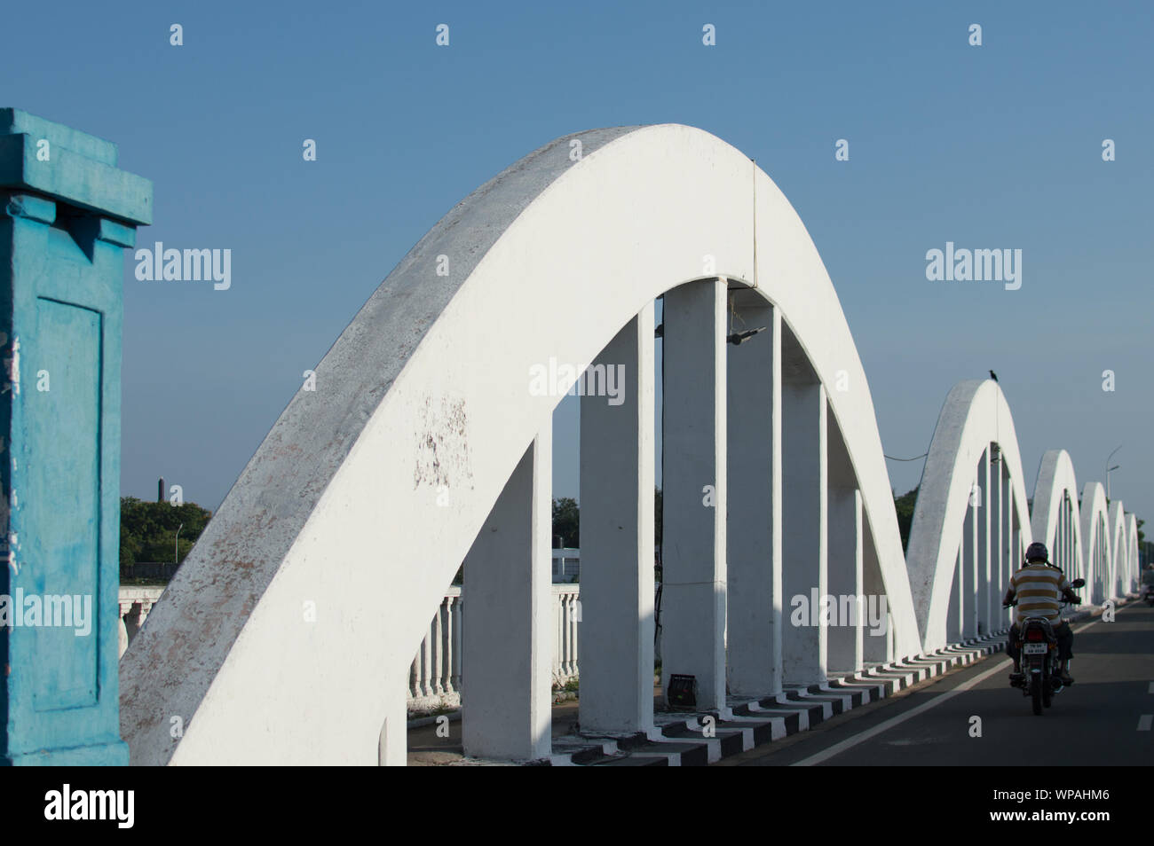 Napier ponte in Chennai Foto Stock