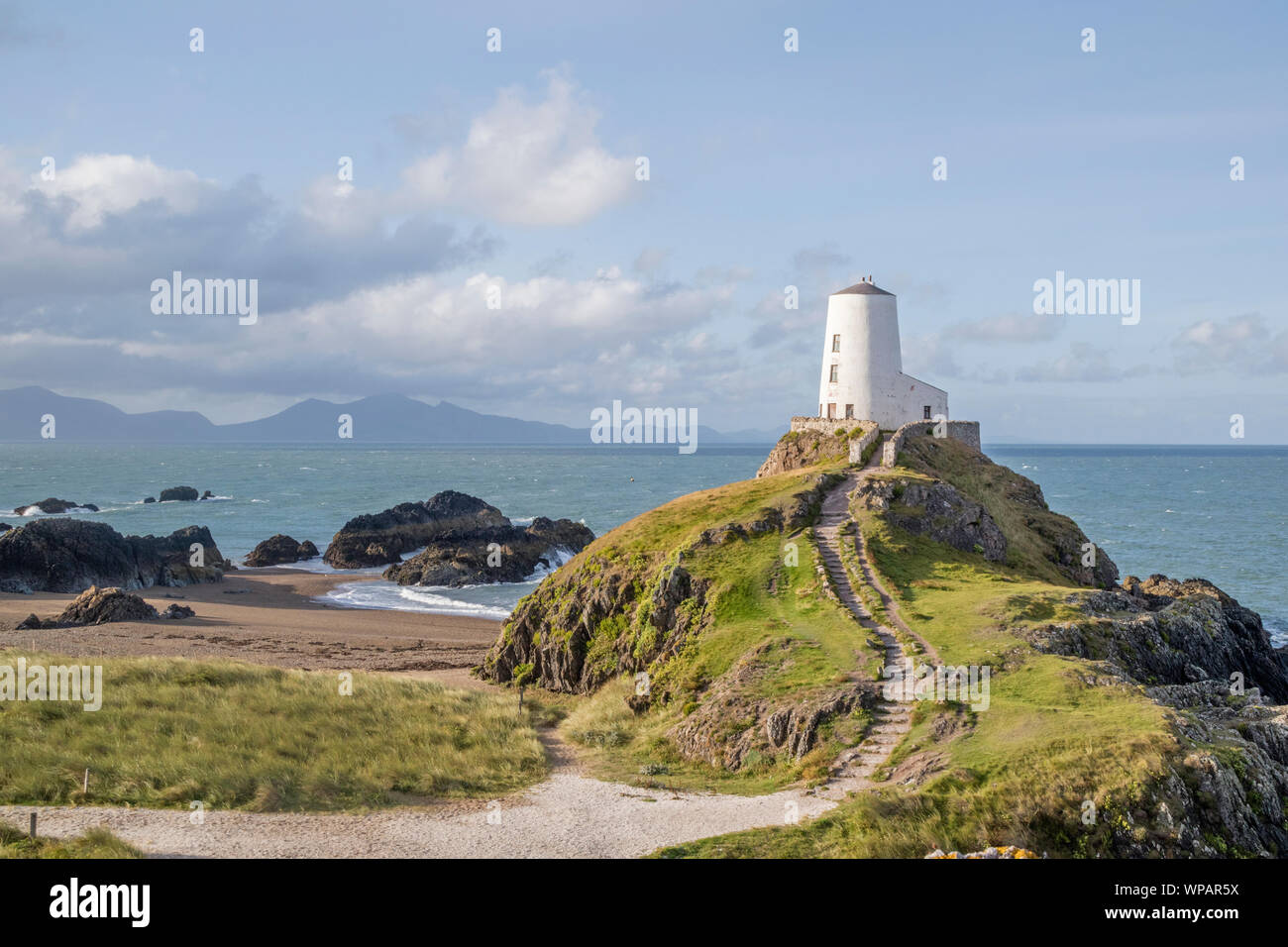 t-r-mawr-faro-sull-isola-di-llanddwyn-welsh-ynys-llanddwyn-parte-di