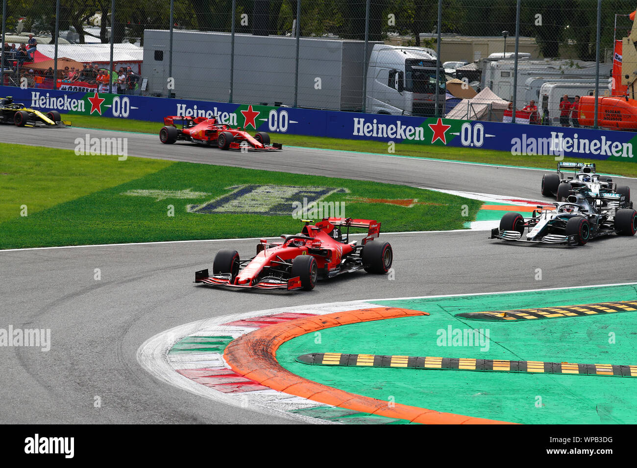 #16 Charles Leclerc, la Scuderia Ferrari. GP Italia Monza 5-8 Settembre 2019 Foto Stock