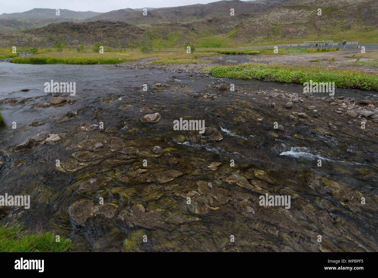 Paesaggio tipico in Islanda Foto Stock