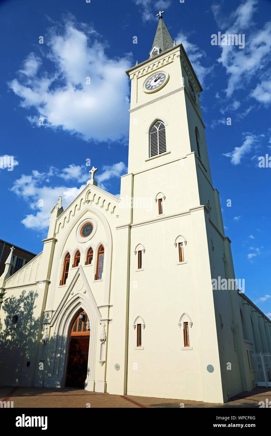 San Augustin de Laredo Cattedrale close up - Laredo, Texas Foto Stock