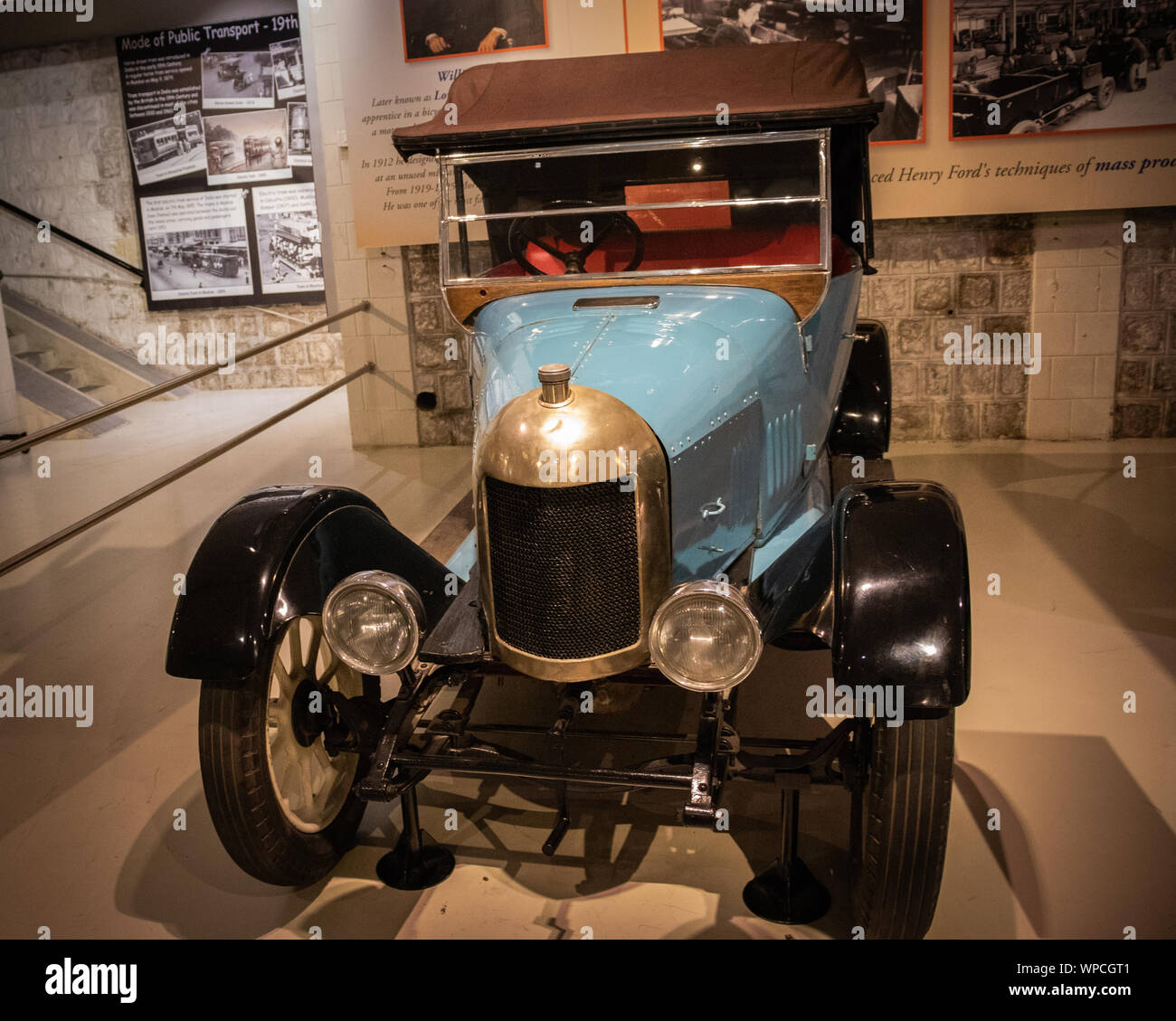 Vecchi modelli unici auto d'epoca immagine viene preso a coimbatore india il Jan 02 2019. La vettura è che mostra il precoce sviluppo di industria automobilistica. Foto Stock