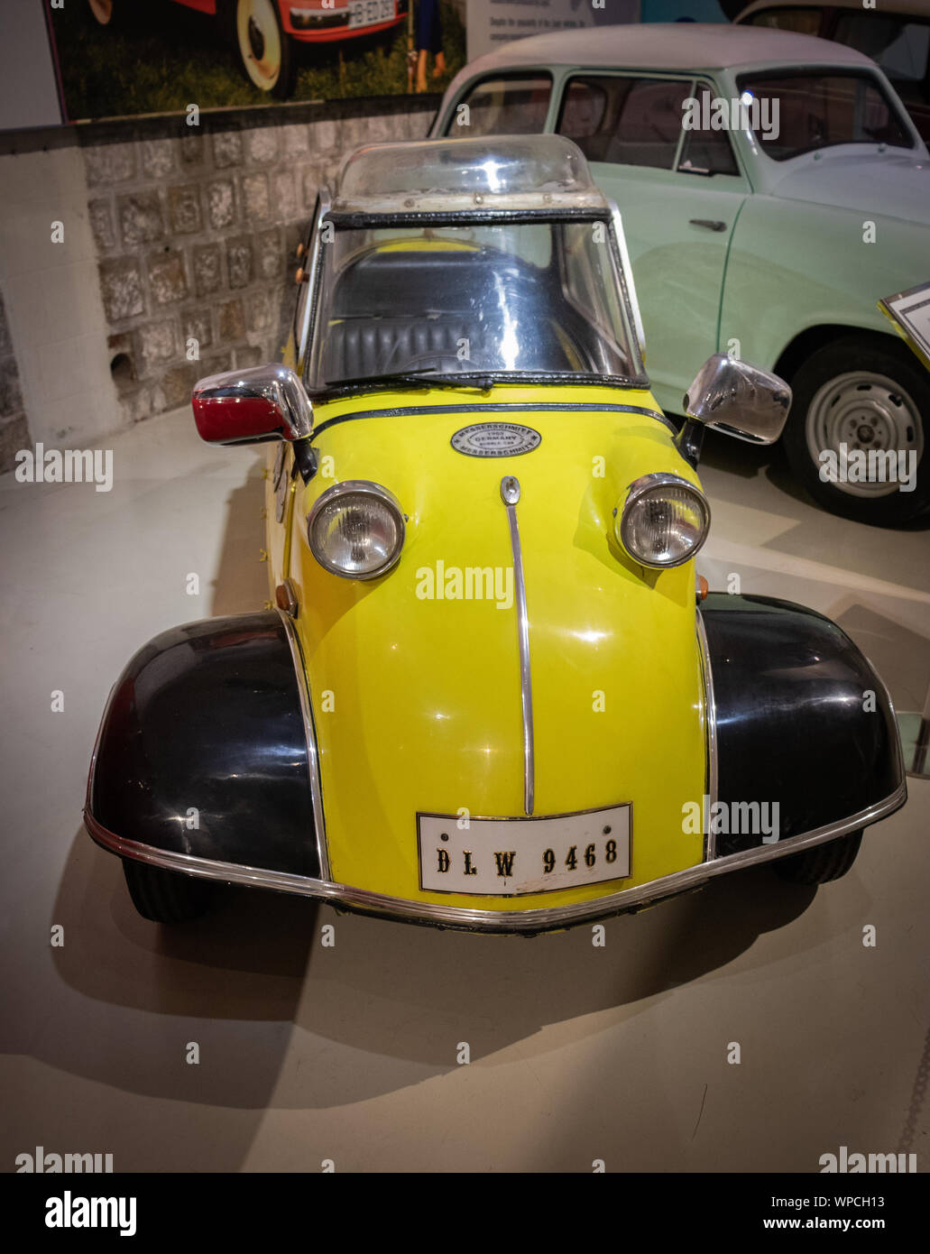 Vecchi modelli unici auto d'epoca immagine viene preso a coimbatore india il Jan 02 2019. La vettura è che mostra il precoce sviluppo di industria automobilistica. Foto Stock