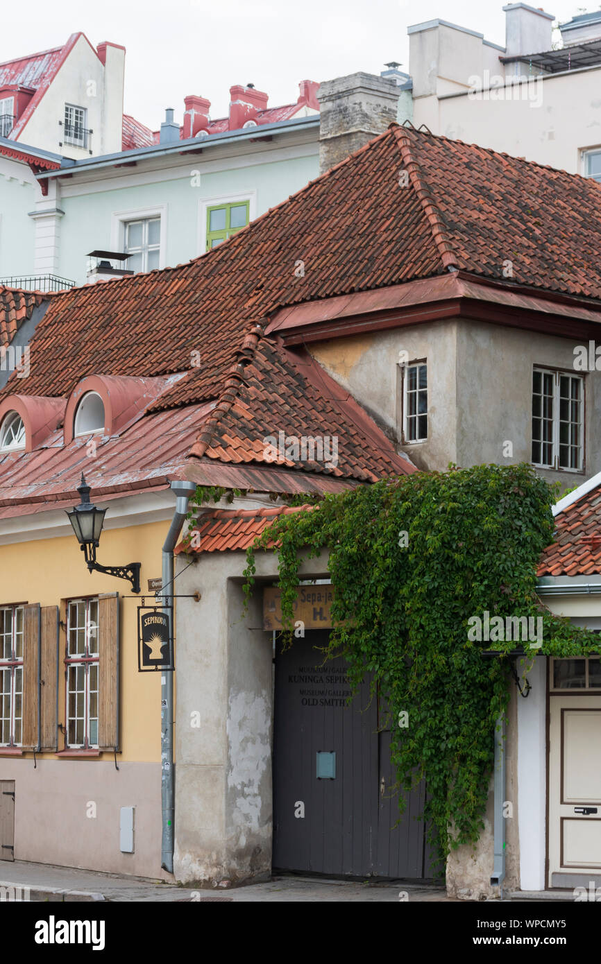Sekoda o un posto di Old Smith´s in via Olevimägi nella città vecchia di Tallinn Foto Stock