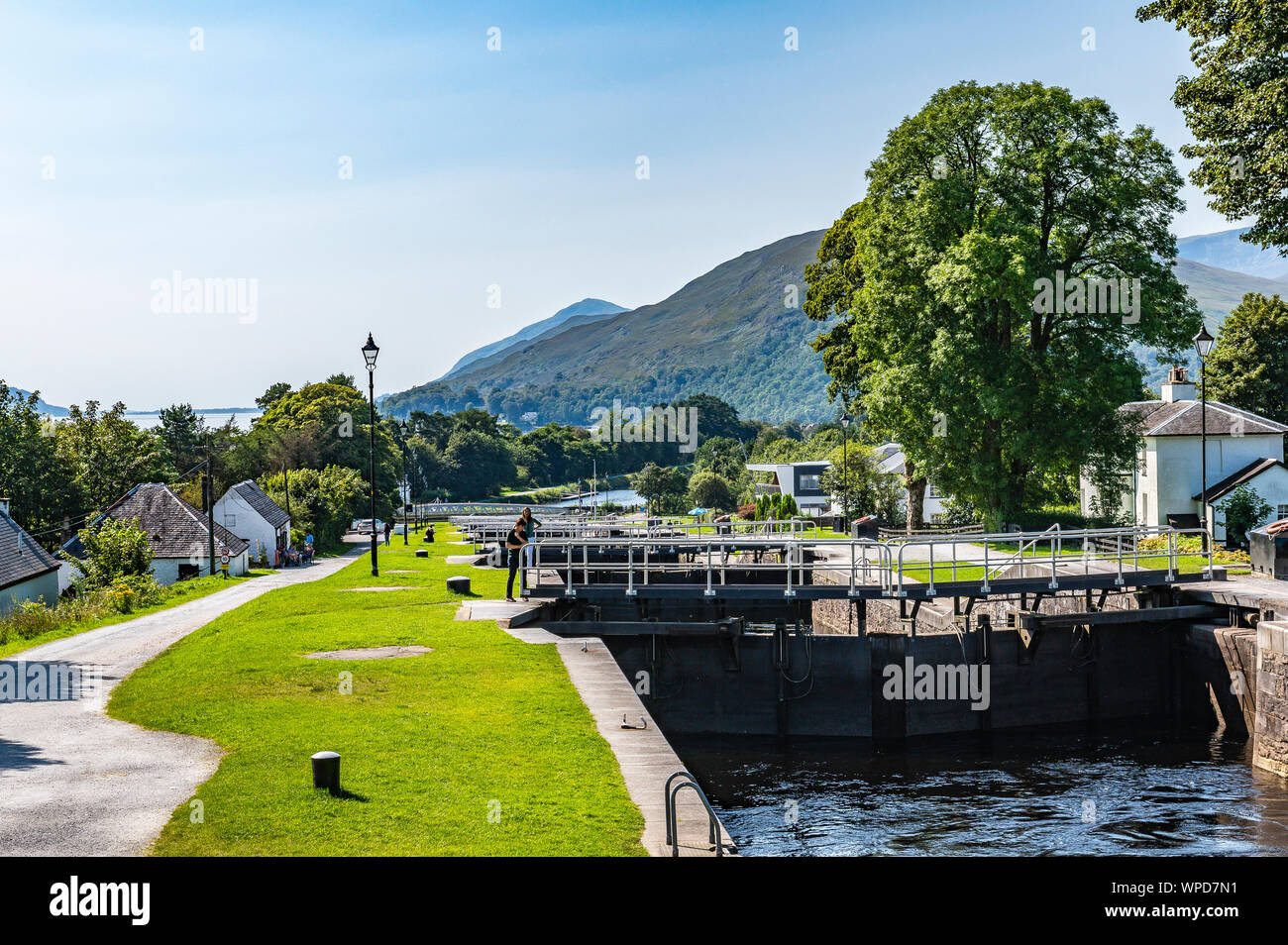 Neptunes scalinata, Banavie, Fort William, Scotland, Regno Unito Foto Stock
