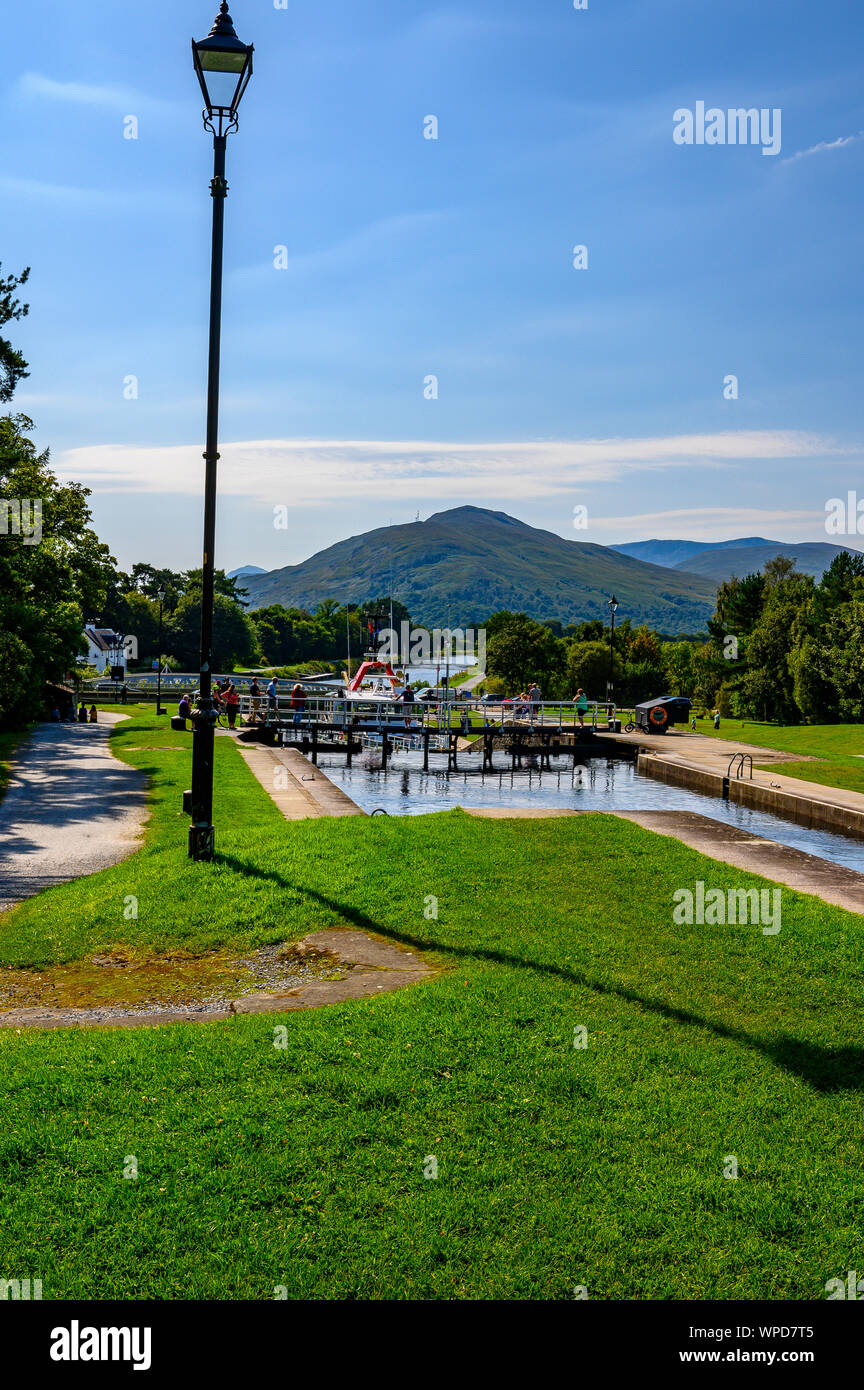 Neptunes scalinata, Banavie, Fort William, Scotland, Regno Unito Foto Stock