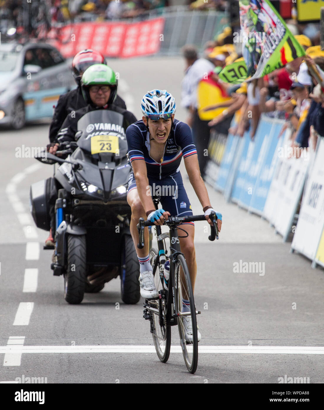 Tour de l'Avenir 2019 Foto Stock