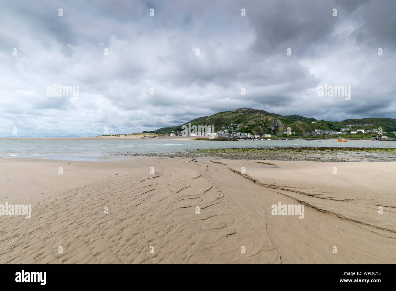 Mawddach estuary Gwynedd Galles Centrale guardando verso Caernarfon Foto Stock Mawddach estuary Gwynedd Galles Centrale guardando verso Caernarfon Foto Stock
