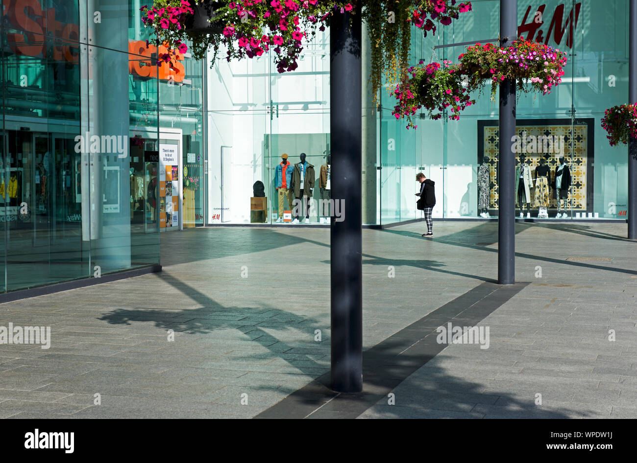 St Stephen's shopping centre, Hull, East Yorkshire, Inghilterra, Regno Unito Foto Stock