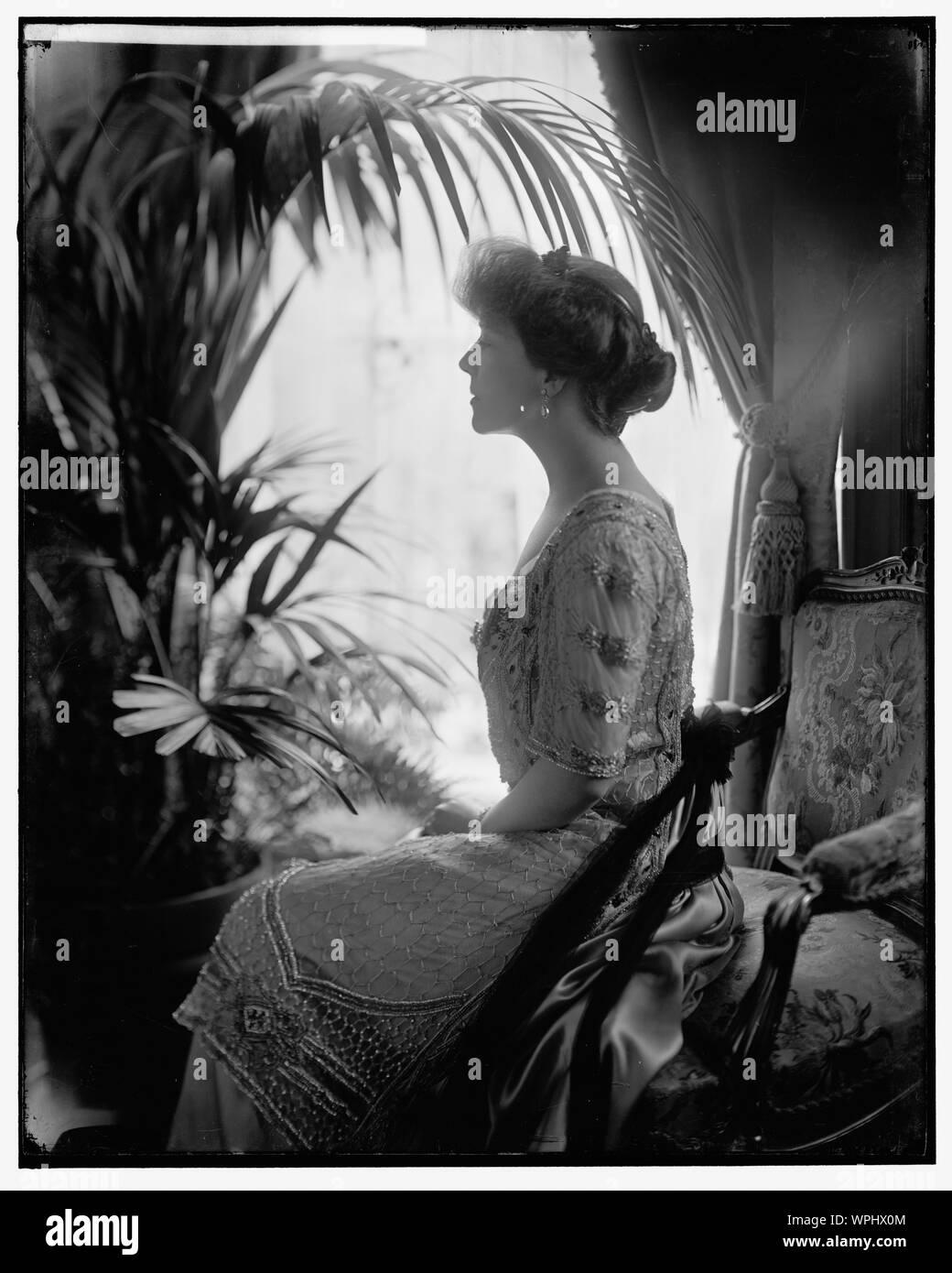 LONGWORTH, Nicholas, MRS. Foto Stock