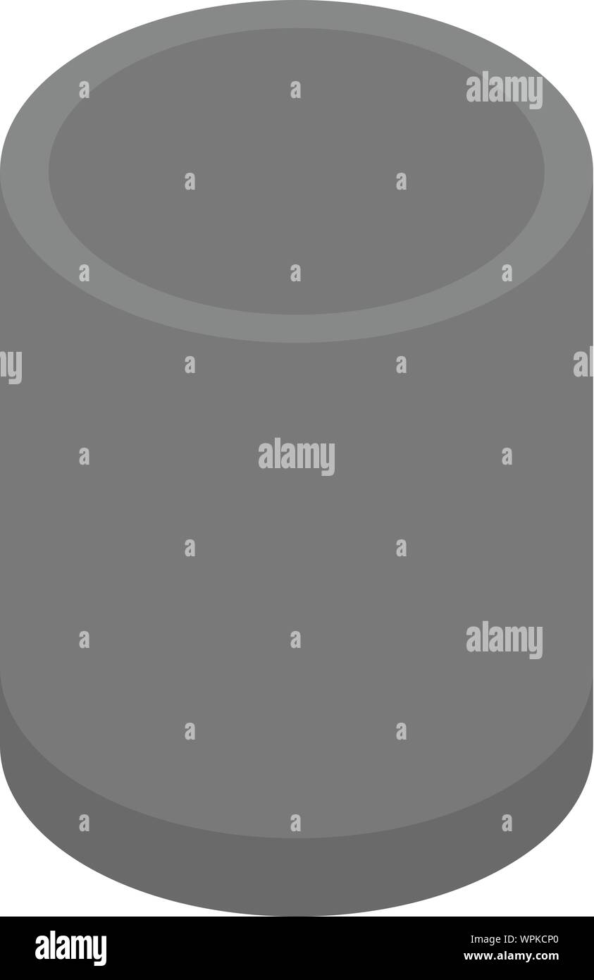 Smart icona altoparlante, stile isometrico Illustrazione Vettoriale