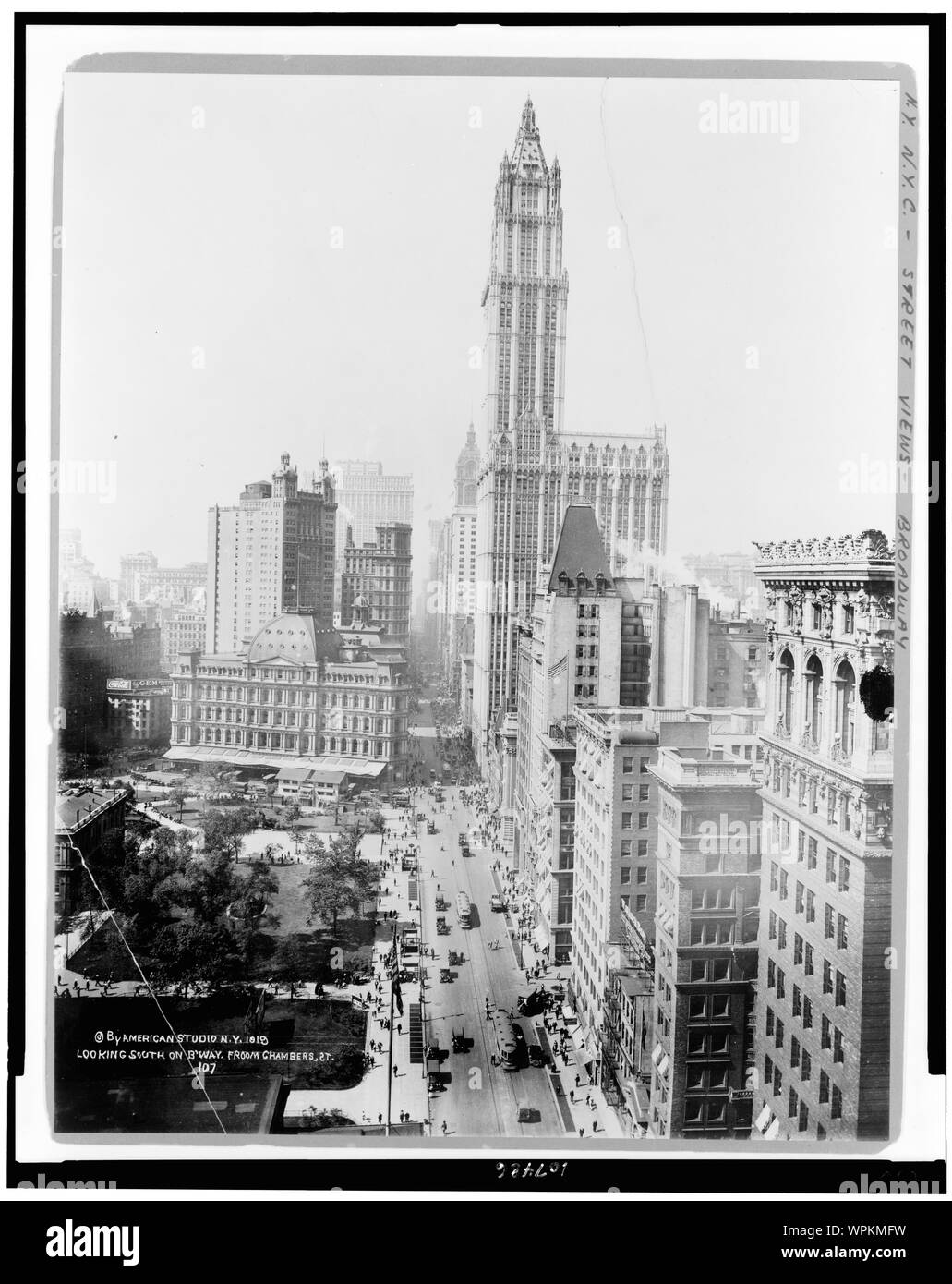 Guardando verso sud su B'modo froom (sic) Camere San Foto Stock