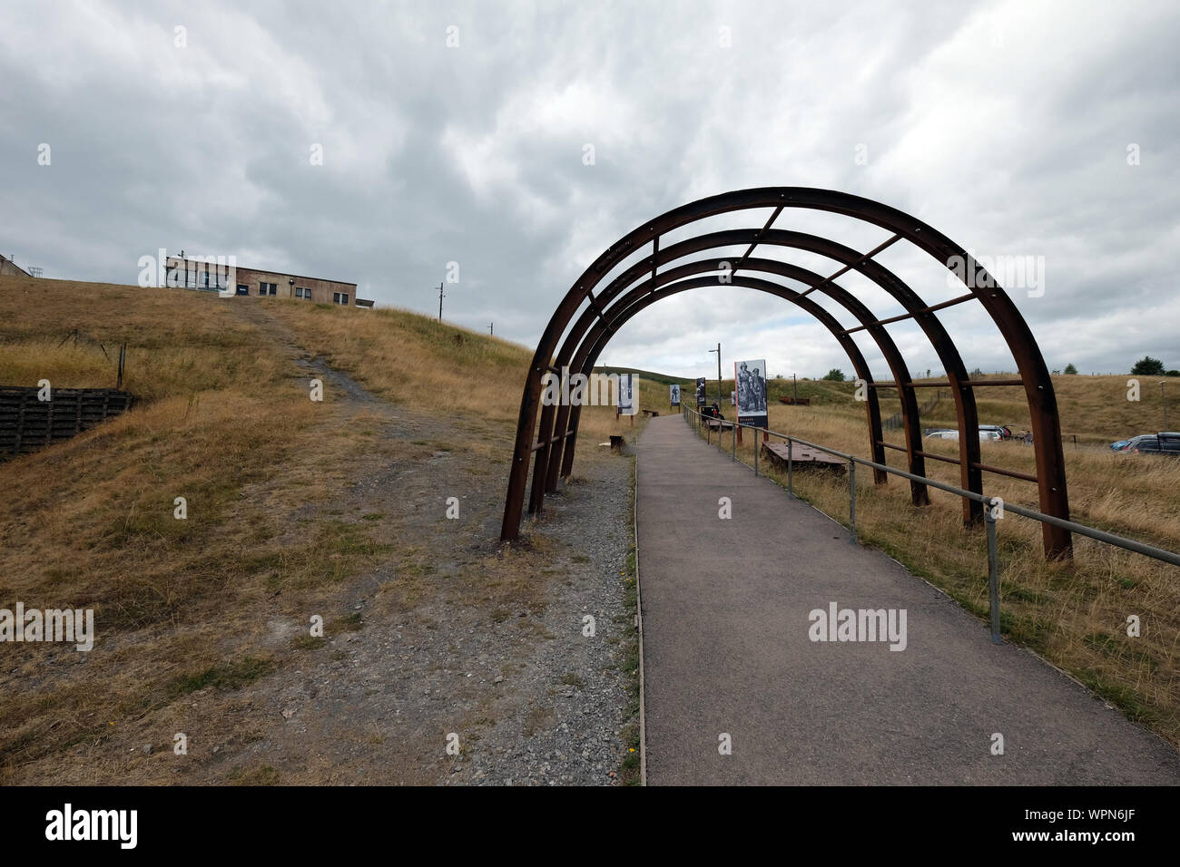 Il Big Pit mining museum di Blaenavon, Galles Foto Stock