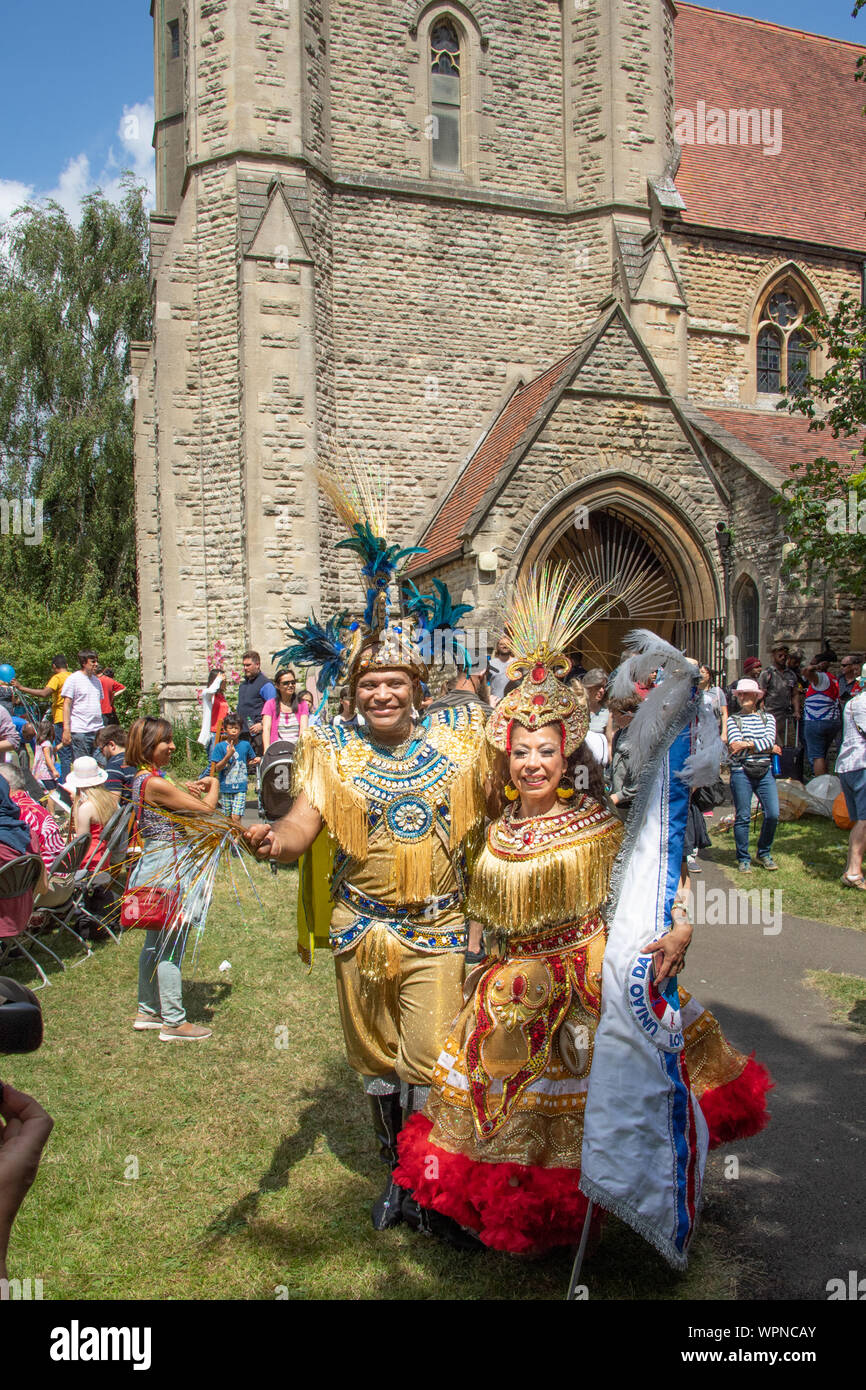 Cowley Road carnevale 2019. Foto Stock