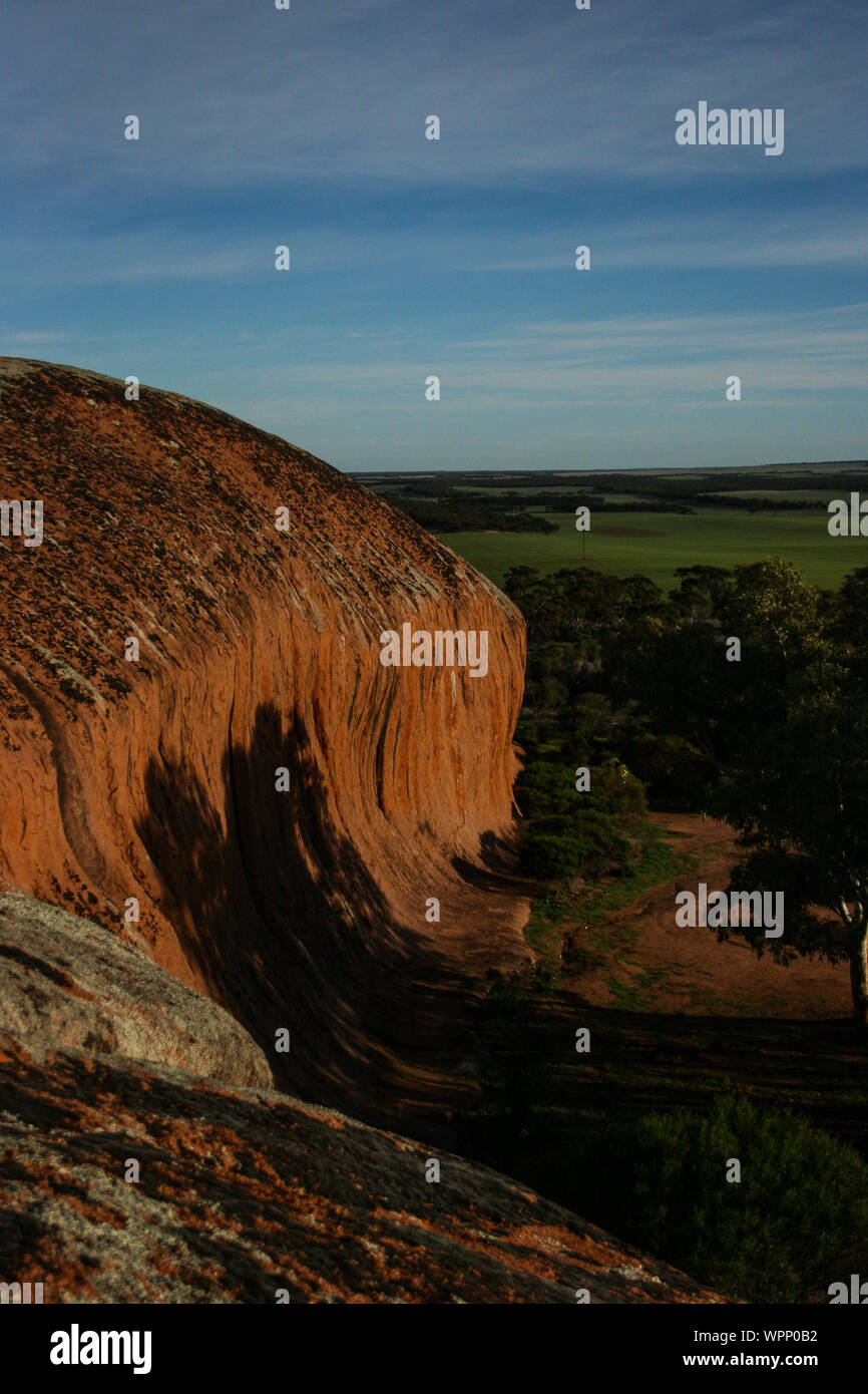 Gawler gamma Parco Nazionale, Pildappa Rock Campeggio, Sud Australia Foto Stock