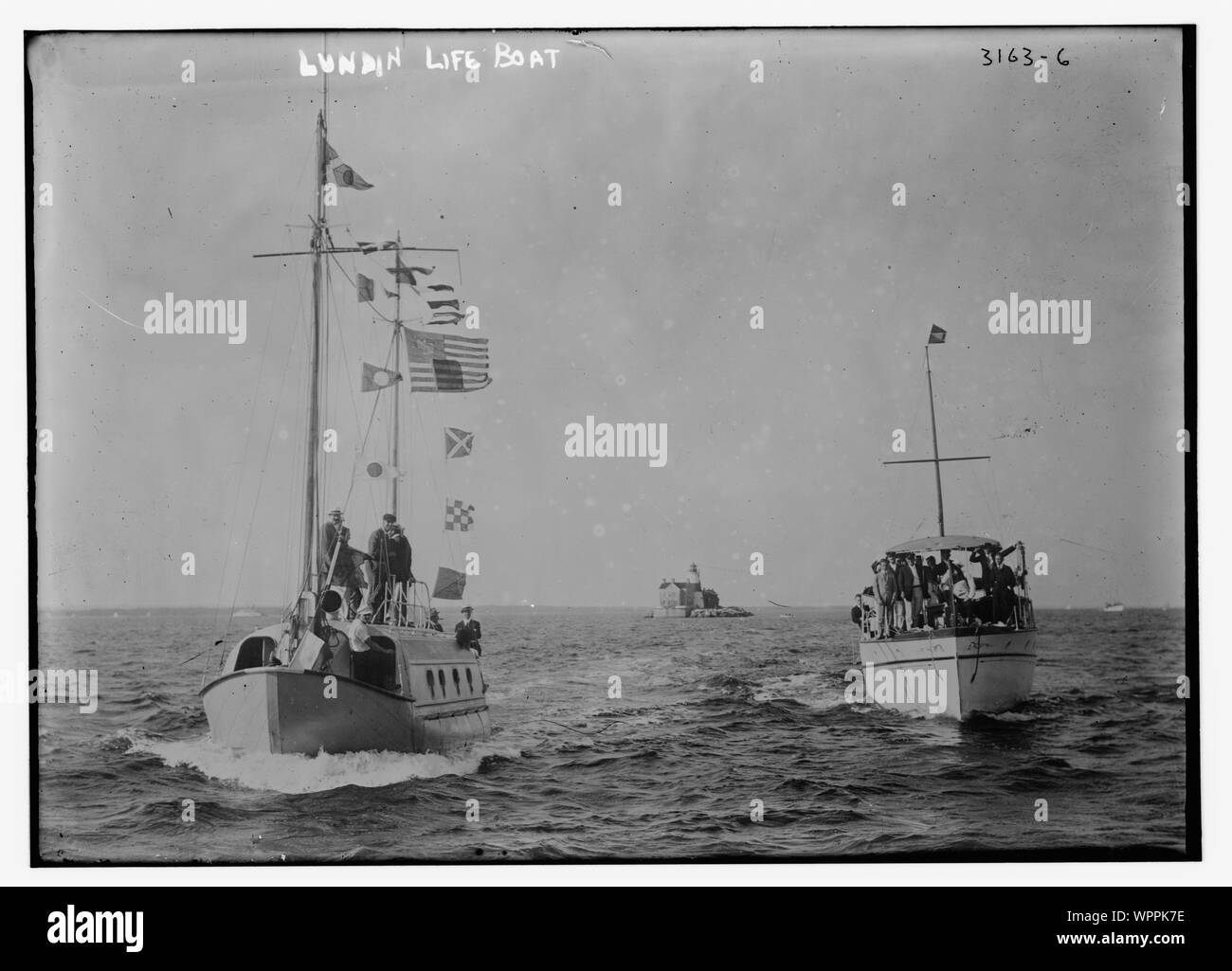 Lundin Life Boat Foto Stock