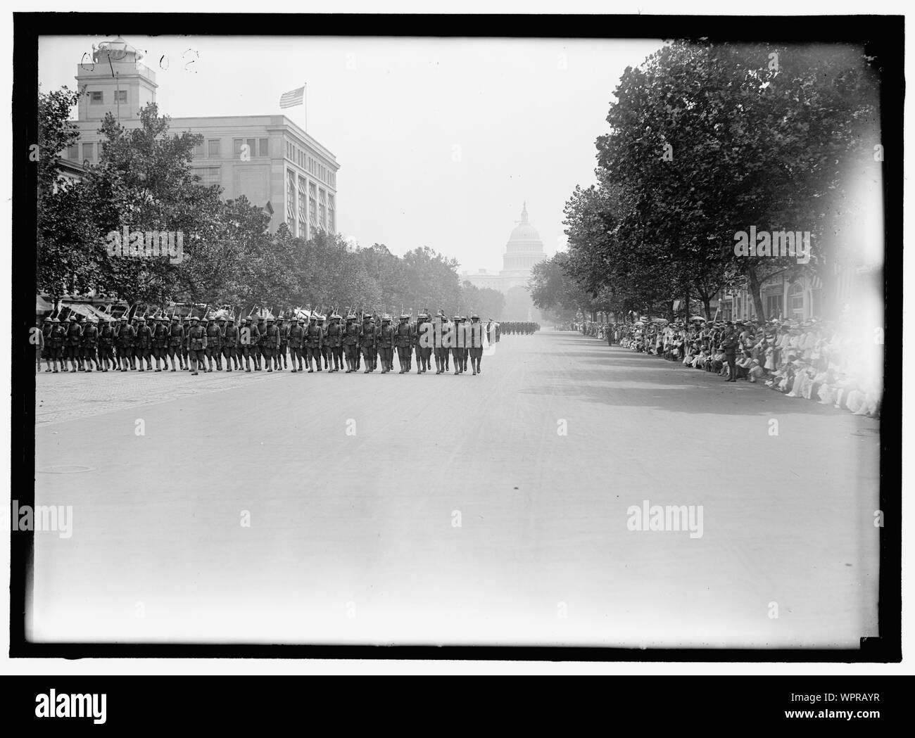 MARINE CORPS, U.S.N. Di MARINE PARADE Foto Stock
