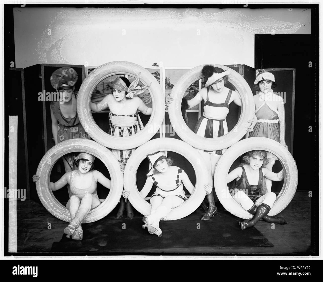 Mack Sennett ragazze Foto Stock