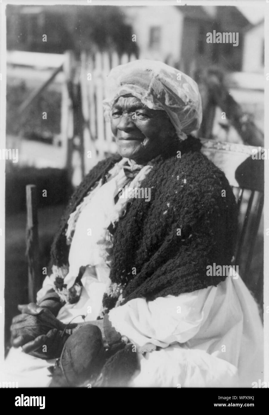 Mammy Prater, un 115-anno-vecchio ex-slave che è ancora hale e abbondante Foto Stock