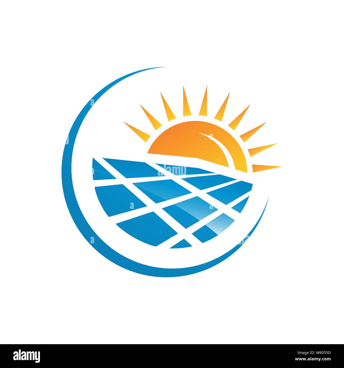 Solar logo immagini e fotografie stock ad alta risoluzione - Alamy