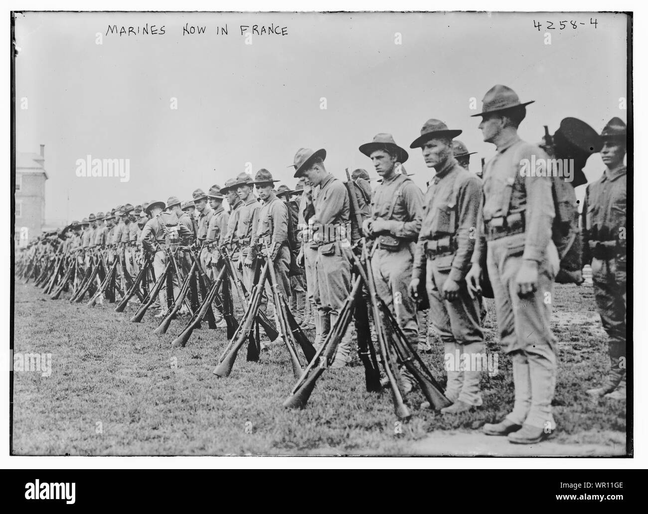 Marines ora in Francia Foto Stock