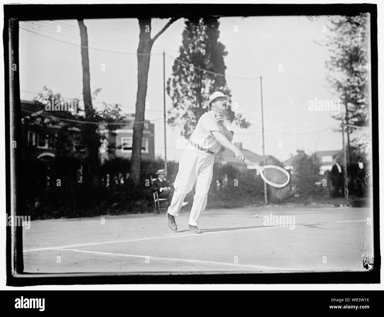 McCLUNG, Lee. Tesoriere dell'U.S. Giocare a tennis Foto Stock