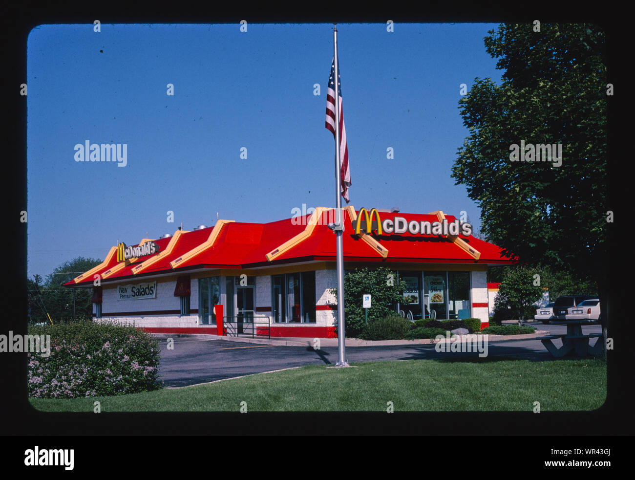 McDonald's, la valle della primavera, Illinois Foto Stock
