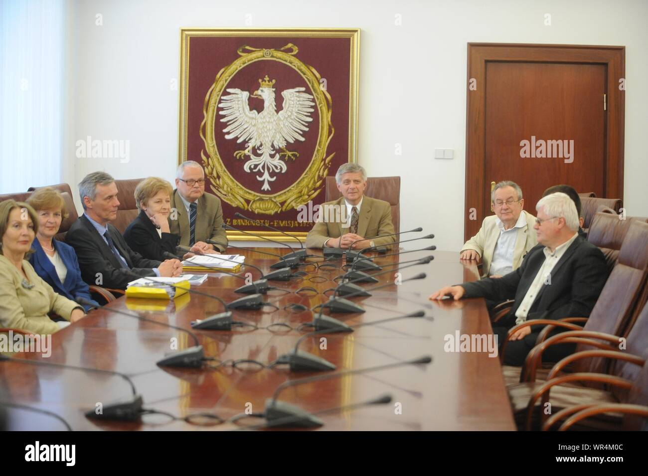 29.06.2010 Varsavia, Polonia. Nella foto: Marek Belka Foto Stock