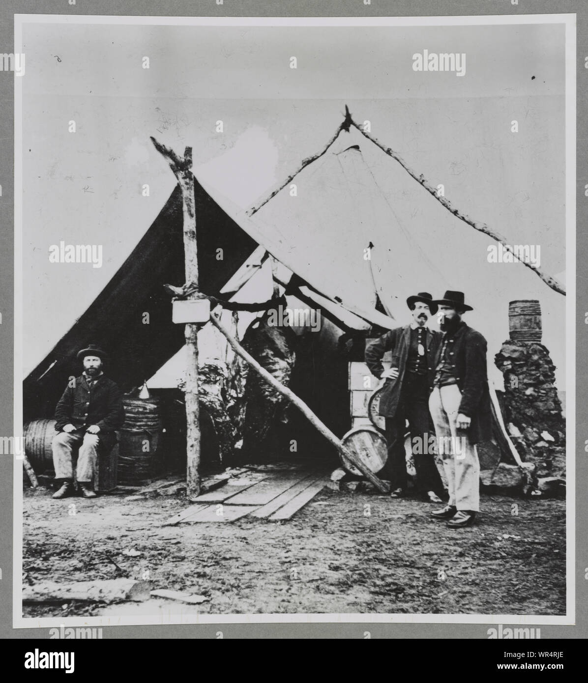 La carne per l'esercito Foto Stock