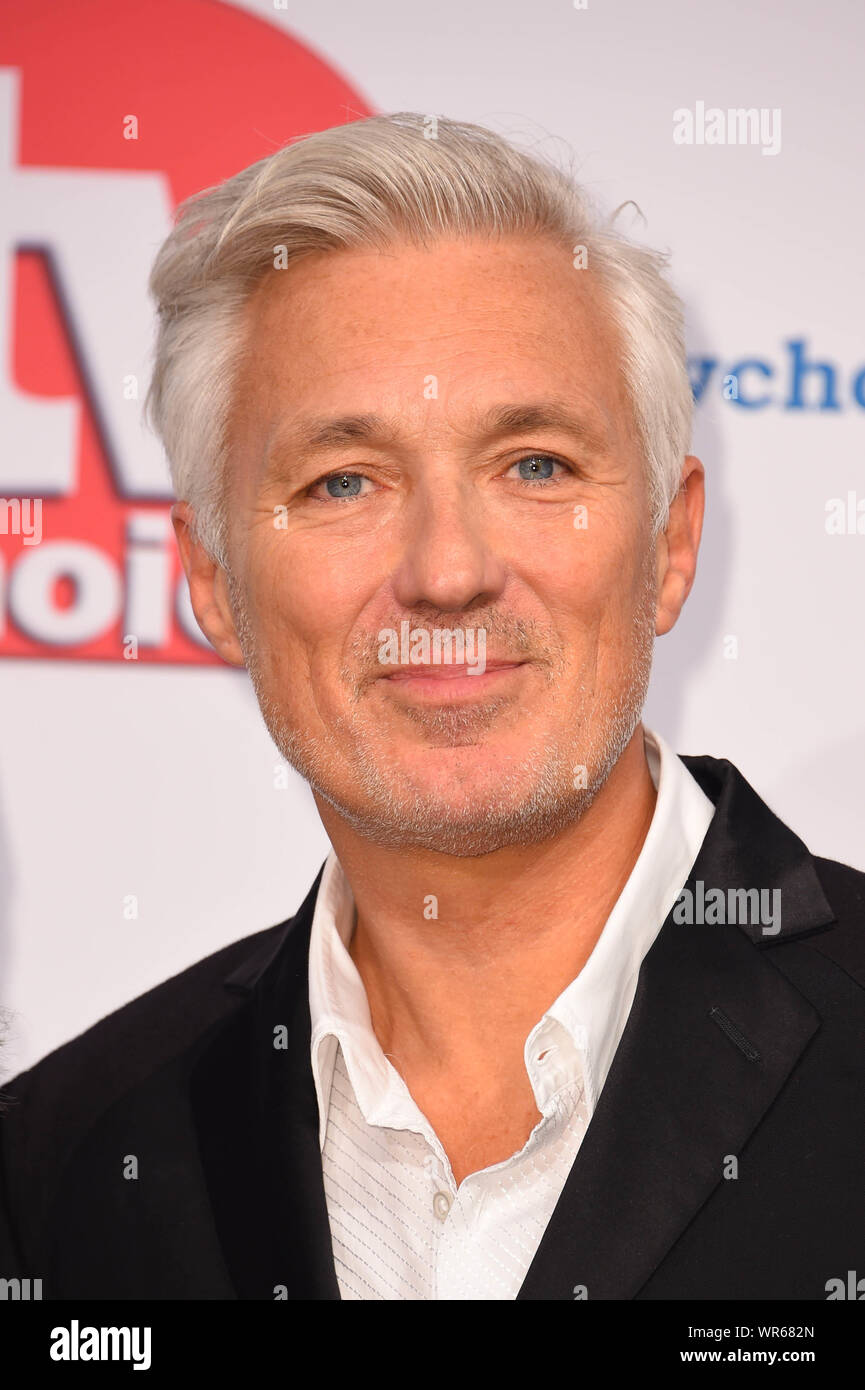 Martin Kemp frequentando il TV Choice Awards tenutosi presso l'Hilton Hotel di Park Lane a Londra. Foto Stock