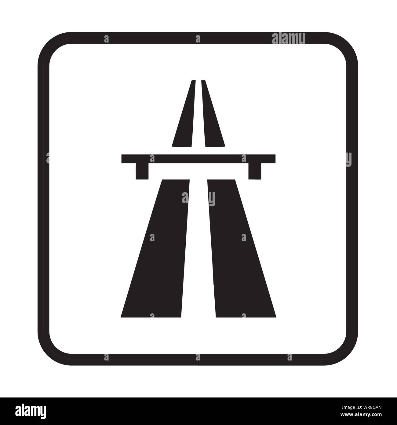 segno di autostrada Illustrazione Vettoriale