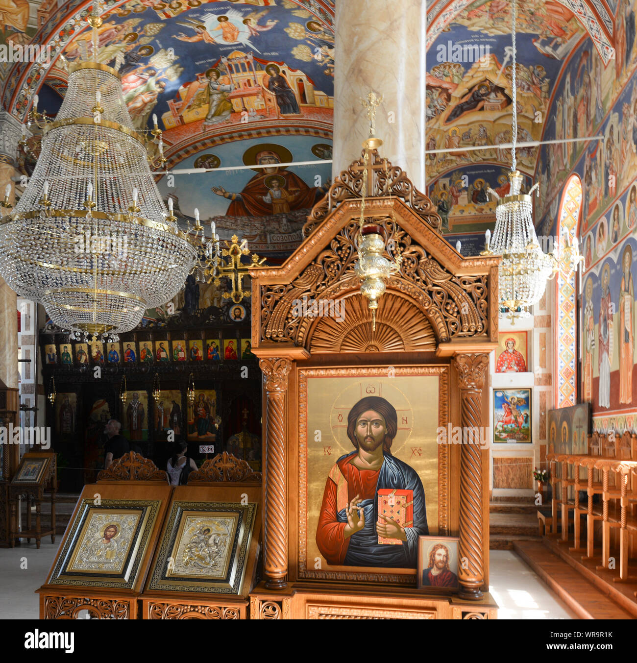 San Cirillo e San Metodio Chiesa, Sozopol Bulgaria Foto Stock